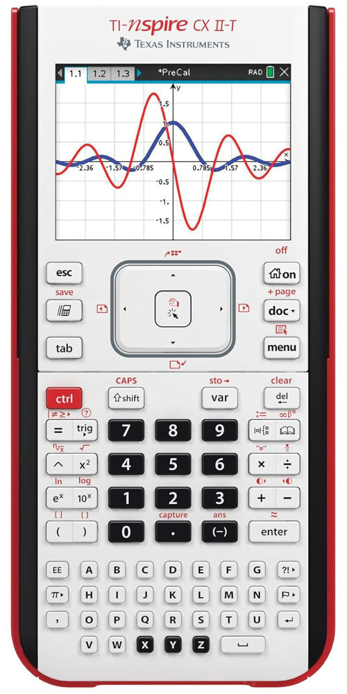 Grafik hesap makinesi TI- Nspire CX II T