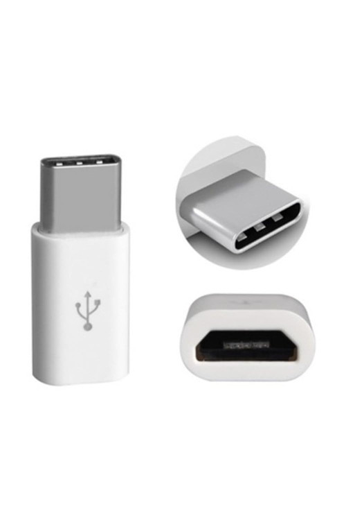 Type C Usb 3.1 To Micro Usb Şarj Çevirici Dönüştürücü Adaptör