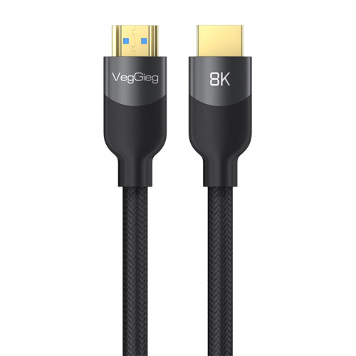 Premium 4K 60Hz HDCP ARC HDR Örgülü HDMI 2.1 Kablo 15 Metre
