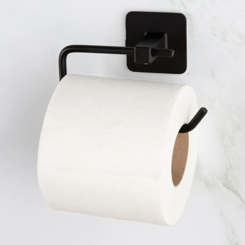 Havlu Askısı Siyah Yapışkanlı Lüks Tasarım Solo Peçetelik Havluluk, Solo Peçetelik Wc Havlu Ka