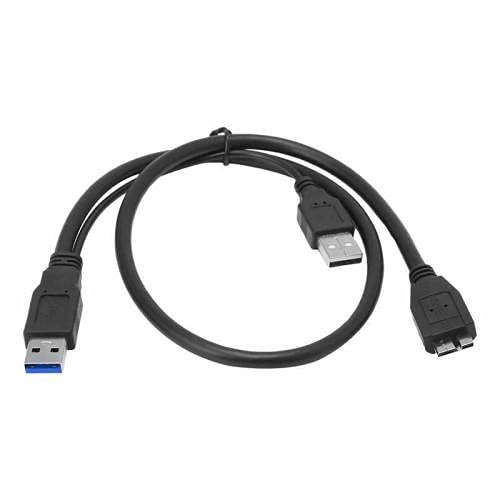 USB 3.0 Micro USB 3.0 USB 3.0 Çift Güç Y Şekil 2 x Mikro B Kablos