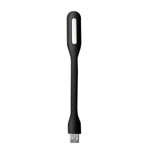 PrimeX PX-40 Siyah USB LED Aydınlatma, Esnek Gövdeli Taşınabilir USB Lamba, Güçlendirilmiş Beyaz Işı