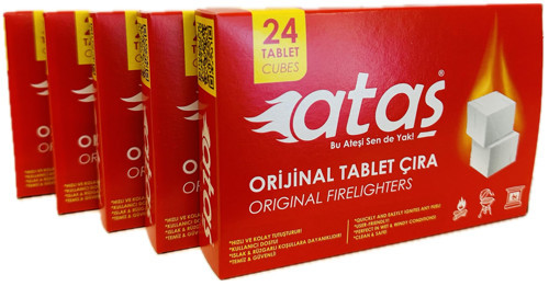 ATAŞ BBQ MANGAL KÖMÜR TUTUŞTURUCU TABLET ÇIRA (5)