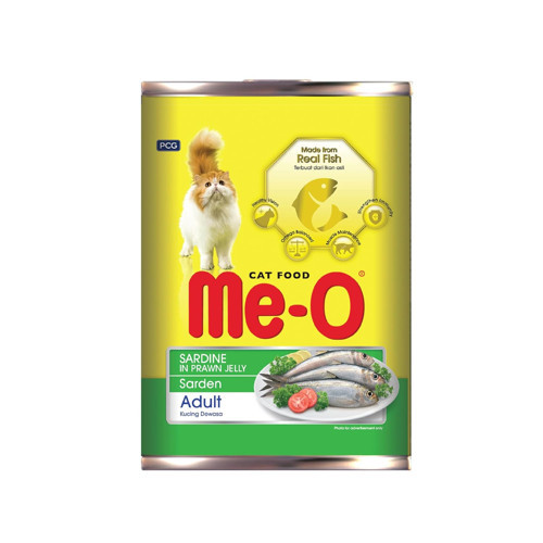 Canned Sardalya Karides Soslu Kedi Konserve, 400 gr
