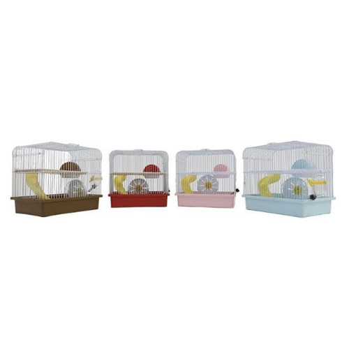 Renkli Hamster Kafesi 23x17x24cm