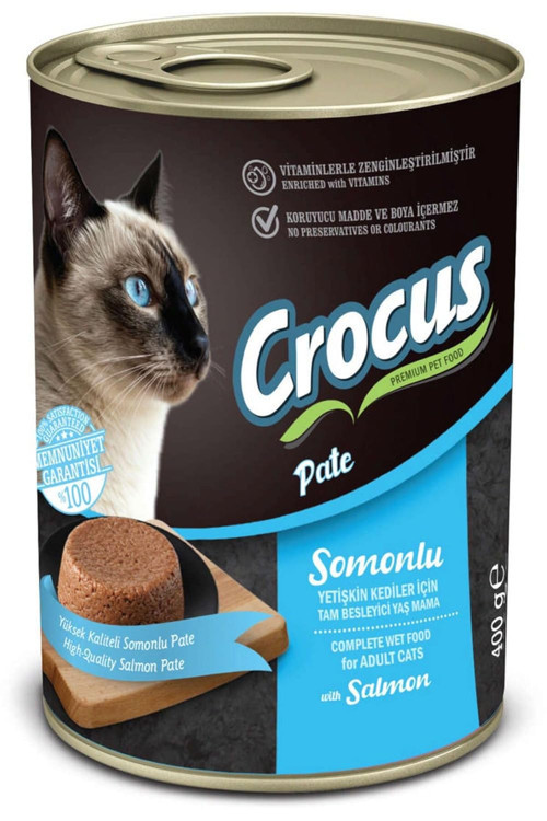 Yetişkin Kedi Somonlu Pate Yaş Mama 400G