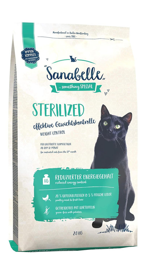 Sterilized Kısırlaştırılmış Tahılsız Kedi Maması 2 Kg