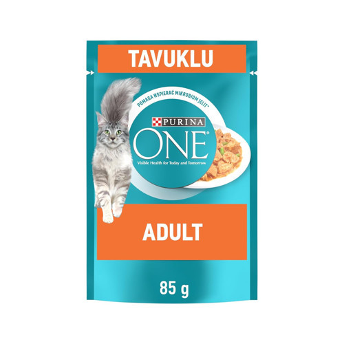 PURINA ONE Tavuklu Yaş Kedi Maması 85 Gram, 26 Adet