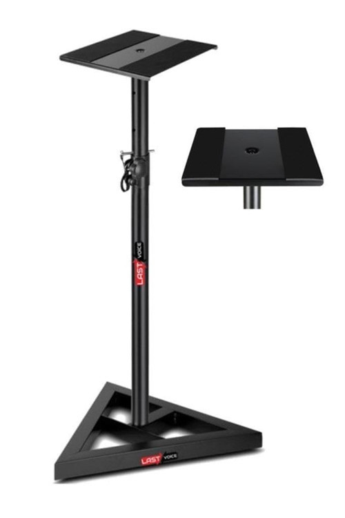LASTVOİCE MNT-200 Stüdyo Referans Monitör Standı 87-147 cm Yükseklik Ayarlı (Tek)