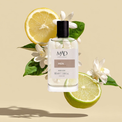 Mad W123 Selective Eau de Parfum (EDP) 100 ml Erkek Parfüm – Mandalina, Sütlü Notalar ve Sandal Ağacı ile Lüks, Baharatlı ve Odunsu