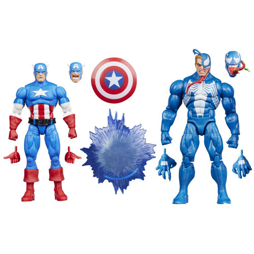 Hasbro Legends Series Gamerverse America vs Venom İkili Aksiyon Figür Seti, Video Game