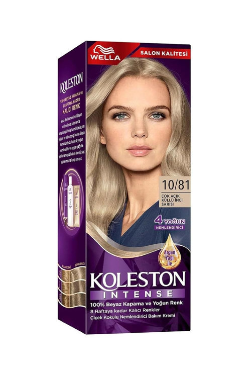 leston 10-81 Çok Açık Küllü İnci Sarısı Saç Boyası