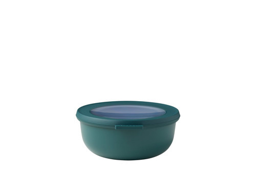 - Multi Bowl Cirqula Round - Kapaklı Saklama Kabı - Buzdolabı için hava geçirmez saklama kutusu ve mikrodalga fırın kabı olarak uygundur - 750 ml - Nordic Pine