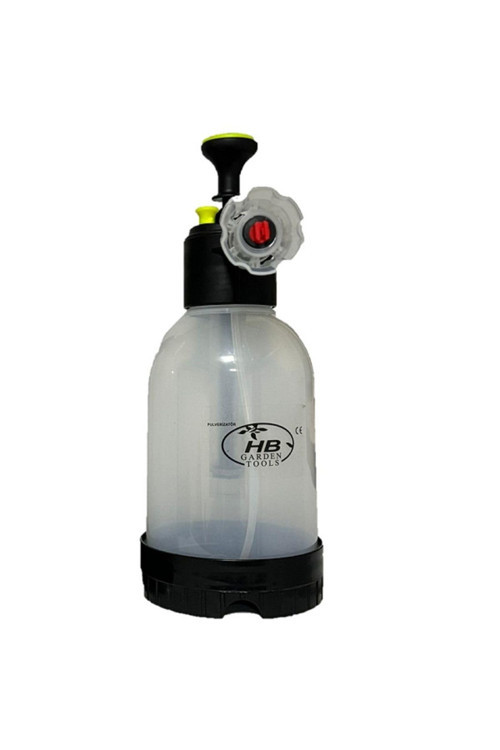 HB Garden Tools 2 lt Şeffaf Dezenfektan Ilaçlama Su Pompası Kimyasala Dayanıklı