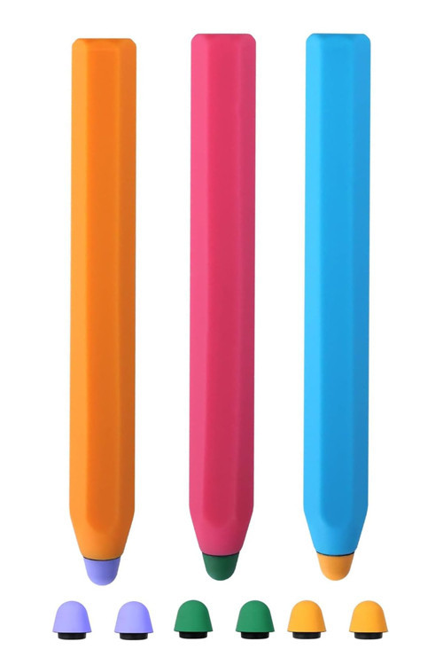 Akıllı Tahta Kalemi Stylus Dokunmatik Tablet Kalemi 3 Adet Kalem + 6 Adet Yedek Uç