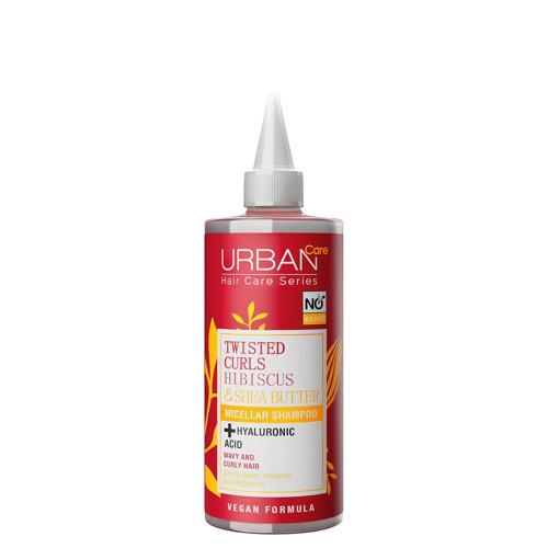 Twisted Curls Hibiscus Shea Butter Kıvırcık ve Dalgalı Saçlara Özel Miselar Şampuan Sülf