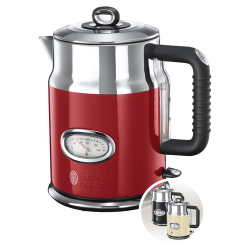 21670-70 Su Isıtıcı, 1.7L, 2400W, Hızlı Kaynatma Özelliği, Retro Tasarım, Su Sıcaklığı