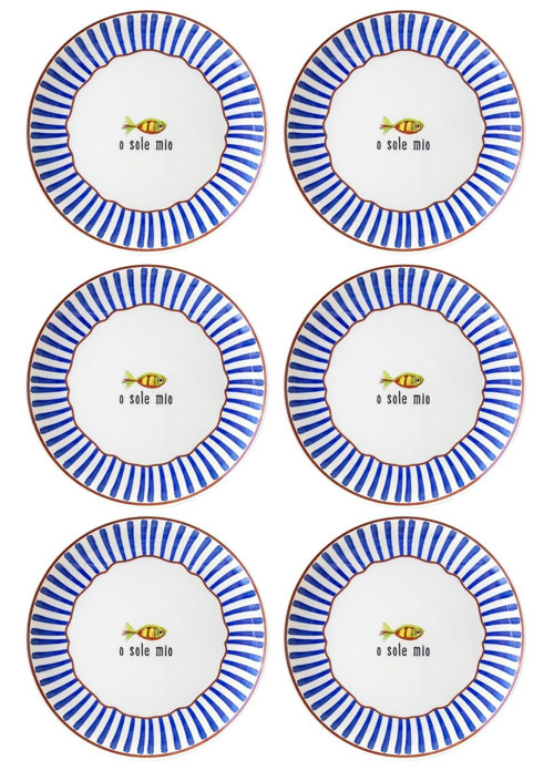 Fish Servis Tabağı 6lı Set 26 cm