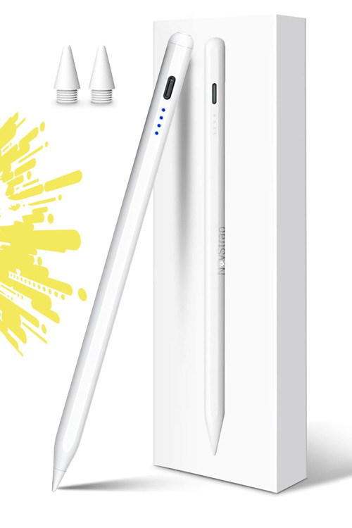 iPad 10. 11. A16 10.9 inç ile Uyumlu Dokunmatik Tablet Kalemi DZ900 Gen3 Stylus Pencil Avuç İçi Reddi 2 Adet Yedek Uç