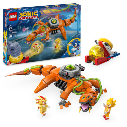 ® LEGO Sonic The Hedgehog Super Shadow, Biolizard'a Karşı 77003
