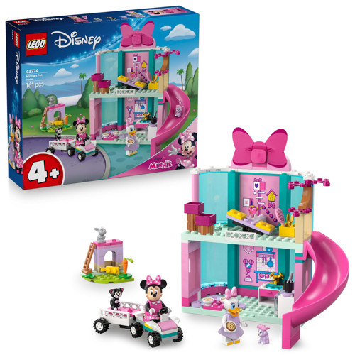 ® LEGO ǀ Disney Classic Minnie’nin Evcil Hayvan Oteli Mickey’nin Kulüp Evi 43274-4 Yaş ve Üzeri Çocukl