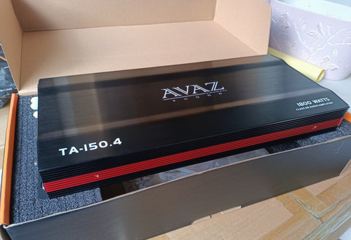 AVAZ BK-150.4 Ab Clas 4 Kanal Oto Anfi 4x150