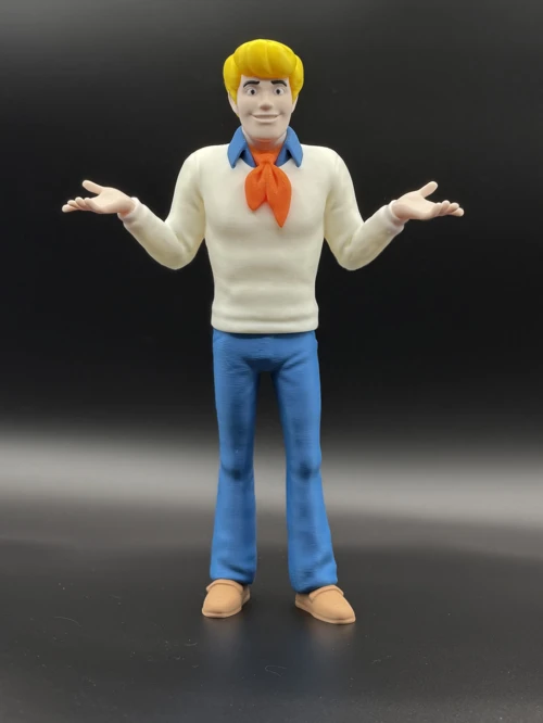 Fred Jones Figür – Scooby Doo Karakter Figürü Dekoratif Biblo