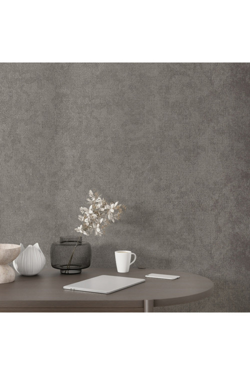 Modern Vinil Duvar Kağıdı 103-2 | Wallert Olivia, Gri, Kağıt Taban Taban + Vinil Kaplama - 16.5 m²