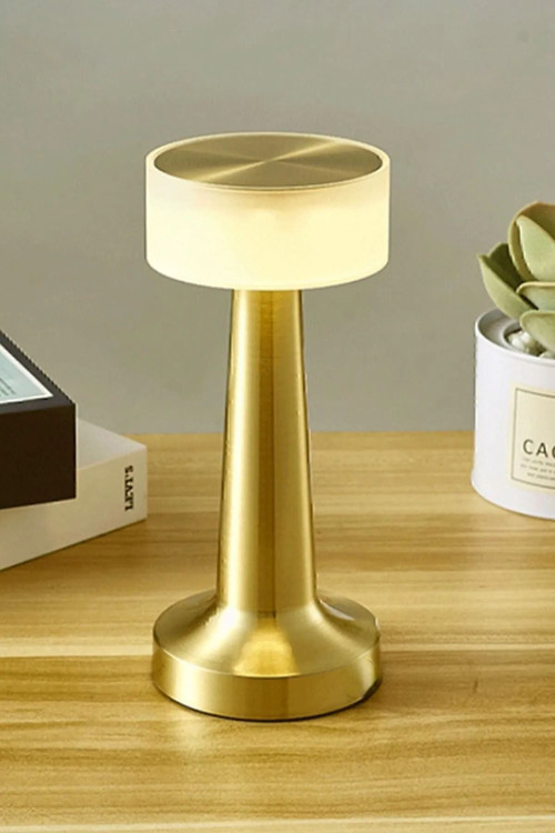 Dekoratif Şarjlı Dokunmatik Led Masa Lambası Usb Kablolu Abajur Ve Gece Lambası Hl-016
