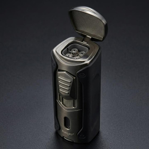 Jet Dört Torch Gunmetal Pürmüz Puro Çakmağı