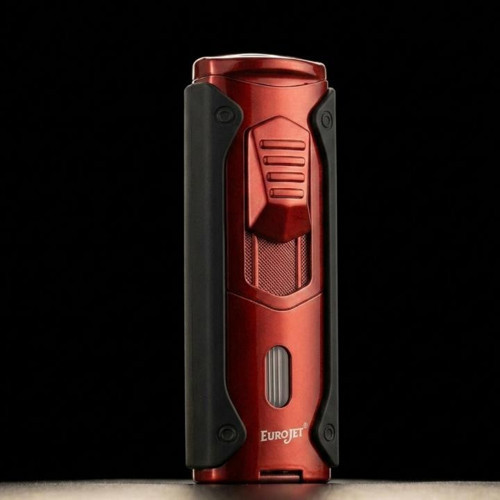 Jet Dört Torch Kırmızı Pürmüz Puro Çakmağı