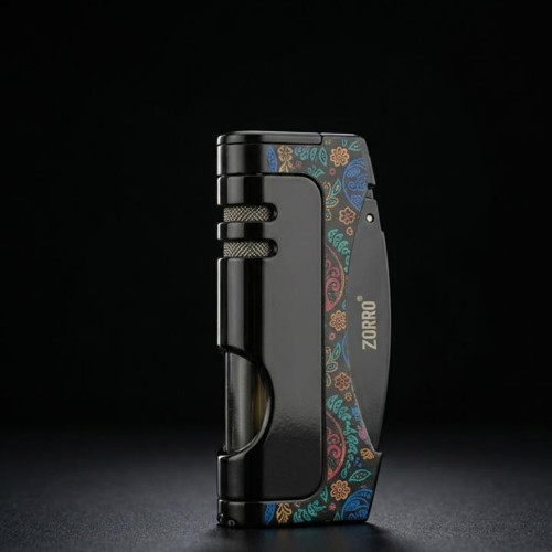 Tek Torch Pürmüz Siyah Puro Çakmağı