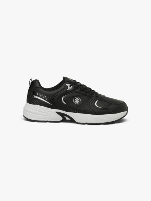 6W POL PU 6PR Erkek Siyah Spor Ayakkabı - 102695119