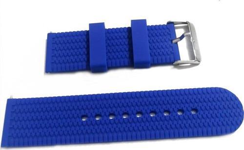 24 mm Silikon Saat Kordonu 24 mm - Lacivert