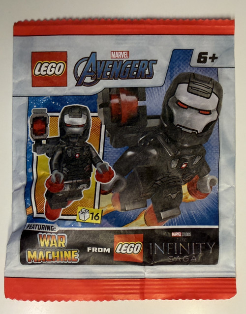 ® LEGO MARVEL AVENGERS WAR MACHINE (SH0987) MİNİFİGÜRÜ-KAPALI