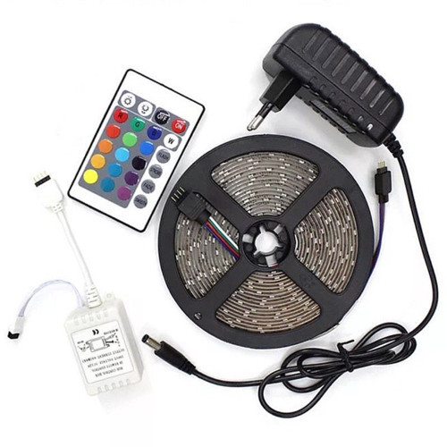 Şerit Led 5 Metre Kumandalı Animasyonlu RGB (5680)