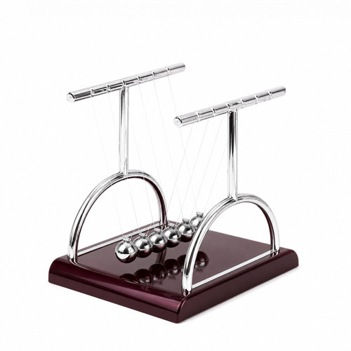 BALANCE BALLS BÜYÜK NEWTON - METAL DENGE TOPLARI MASA ÜSTÜ (5680)