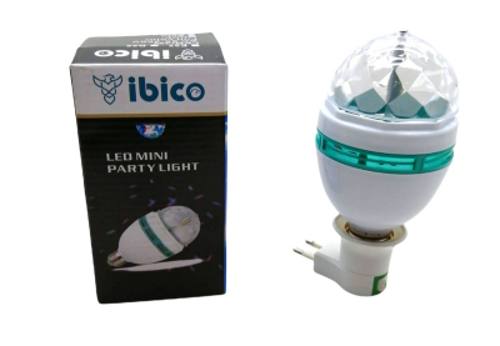 3W ADAPTÖRLÜ DÖNEBİL DİSKO LAMBA (5680)