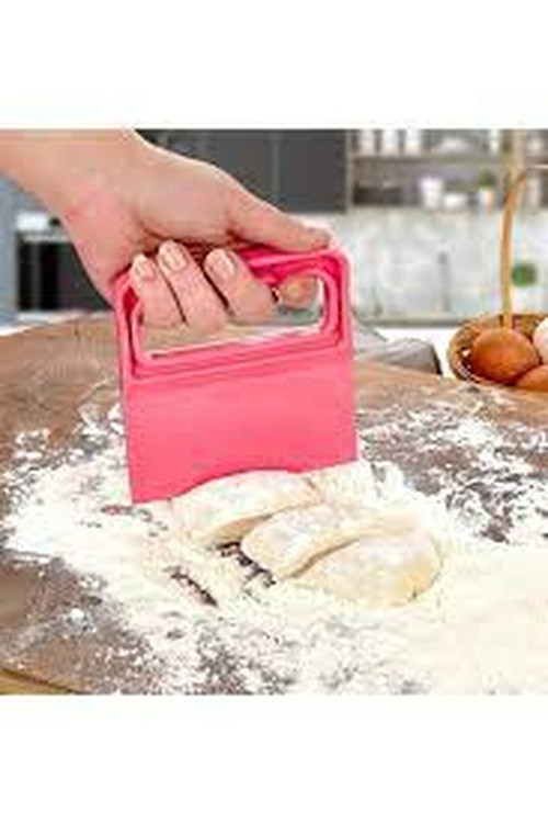 SAPLI HAMUR KESİCİ - KAZIYICI PLASTİK SPATULA (5680)