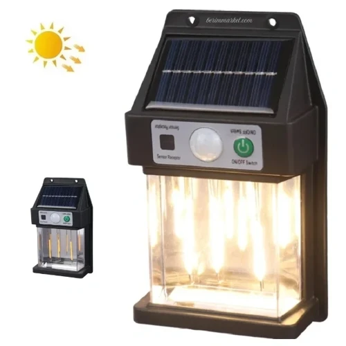 Güneş Enerjili Duvar Lambası YX-666 3W (5680)
