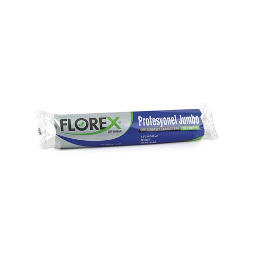 200 ADET FLOREX-515 PROFESYONEL JUMBO 10PCS 80X110CM.ÇÖP TORBA 20x10=200 (5680)