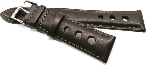 Tissota Uyumlu Saat Kordonu 24 mm Kahverengi