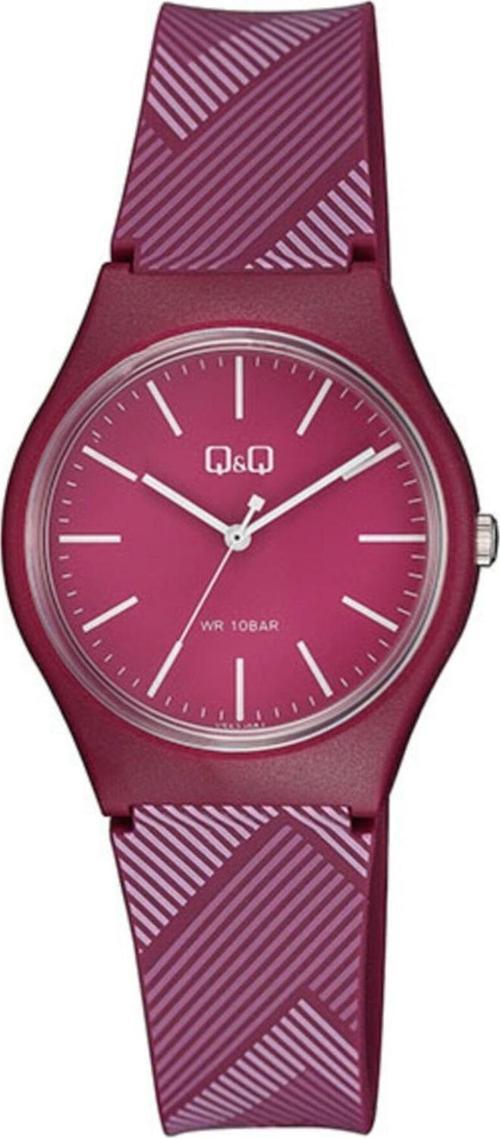Unisex Bordo Silikon Kordon Kol Saati Vs52J004Y