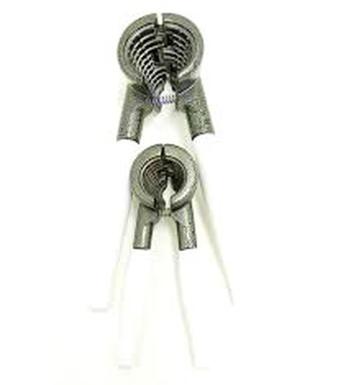 2 PARÇA SET METAL FINDIK - CEVİZ KIRACAK BEYAZ SAPLI (5680)