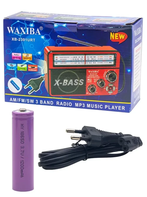 Nostaljik Radyo WAXIBA Nostaljik Radyo Bluetooth Fm Usb XB-2301RT (5680)