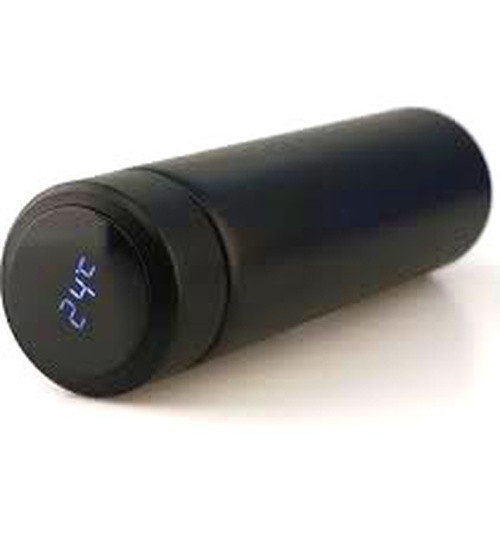 SİYAH LED DERECELİ ÇELİK TERMOS 500ML (5680)