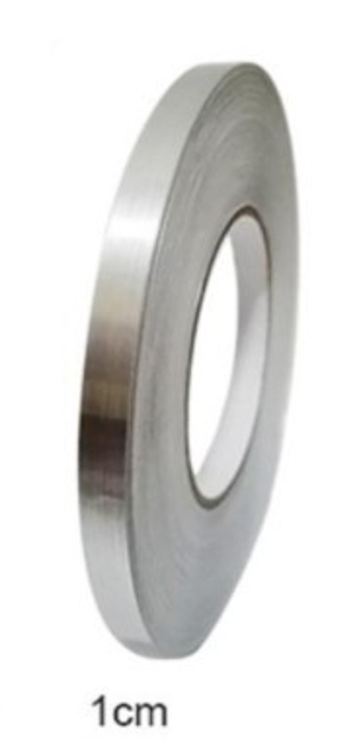 GÜMÜŞ DERZ ARASI YAPIŞKANLI BANT 10MM X 45MT (5680)