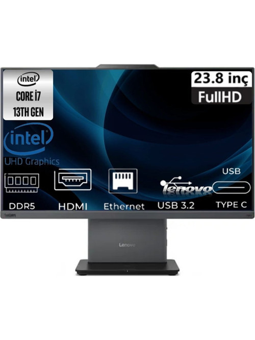 ThinkCentre Neo 50A 24 Gen 5 i7-13620H 12SC000KTR-16 40GB 2TB UHD Graphics FreeDos 23.8" Full HD All in One PC