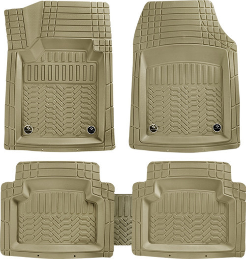 Fiat 500 X 2014 Model ve Sonrası Uyumlu Oto Paspas 4D Maximum Bej