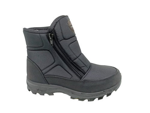 5549 Siyah Fermuarlı Su Geçirmez ( Watertight ) Kar Botu